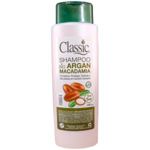 Shampoo  Argán y Macadamia Sin Sal.