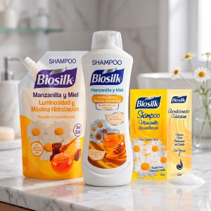 Shampoo Manzanilla y Miel  S/Sal Biosilk